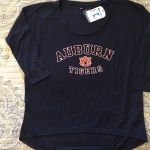 Champion Auburn Scoop Neck Shirt NWT
